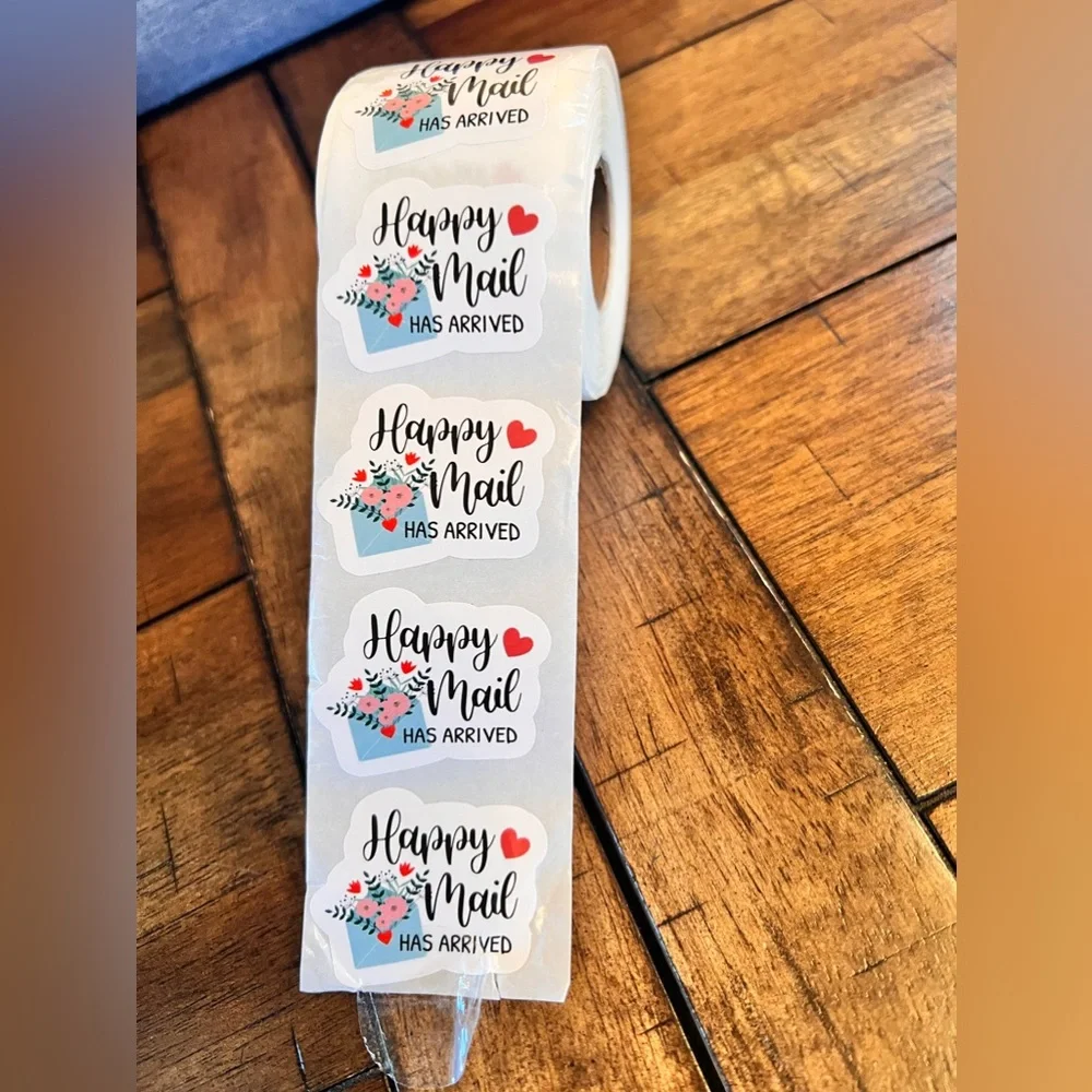 50pcs💜 Cute Happy Mail stickers